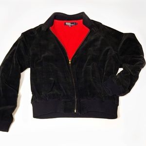 Vintage Jacket POLO RALPH LAUREN corduroy with red